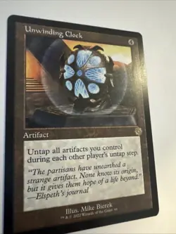 Unwinding Clock The Brothers' War: Retro Frame Artifacts Regular - Image 2