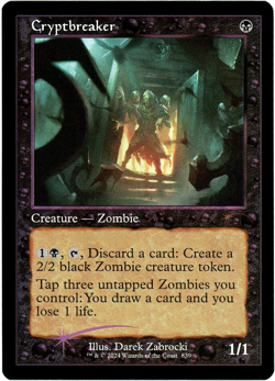 Cryptbreaker (Retro Frame Foil) 839 Secret Lair Drop NM/M MTG - Image 1