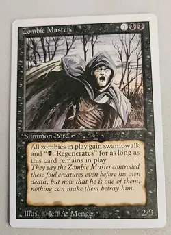 Zombie Master Revised Edition Regular NM Near Mint MTG - Image 1