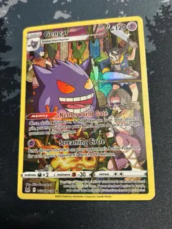 Gengar TG06/TG30 Full Art Holo Trainer Gallery Lost Origin 2022 Pokemon Card NM - Image 1