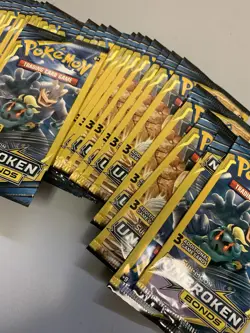 43 Pokemon Unbroken Bonds Dollar Tree 3-Card Mini Booster Pack Sealed Tag Team - Image 3