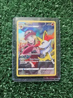 Pokemon TCG V Holo Card Lot - Braixen, Unown V, Magearna V (3 Cards, 2022) - Image 2