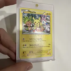 Pokemon Pikachu TCG XY95 XY Black Star Promo Holo - Image 1