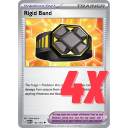 4X Pokemon TCG Rigid Band 165/165 Scarlet & Violet 151 Regular English - Image 1