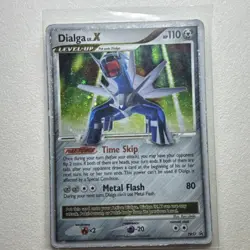 The Pokemon Company Pokemon TCG Dialga LV.X Diamond & Pearl Holo Promo DP37 110… - Image 1