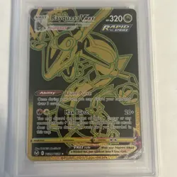 POKEMON 2022 FA/RAYQUAZA VMAX SWORD & SHIELD SILVER TEMPEST #TG29 - Image 2