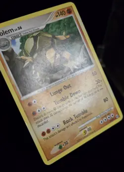 Pokemon TCG - GOLEM - 19/99 - RARE - PLATINUM: ARCEUS (2009) - MP/LP - Image 2