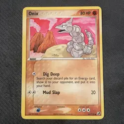 Onix 65/115 Pokemon EX Unseen Forces 2005 LP - Image 1