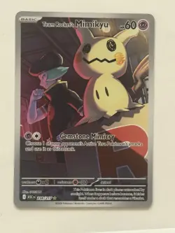 Pokemon TCG Team Rocket's Mimikyu Illustration Rare 238/217 Ascended Heroes - Image 1