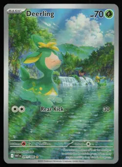 2025 Scarlet & Violet Series - White Flare Deerling Illustration Rare #91 - Image 1