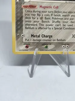 Pokemon TCG Beldum Regular Rare Black Star PROMO #22 Vintage WOTC - Image 4