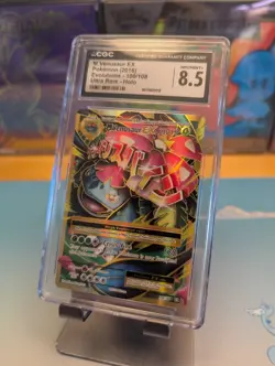 2016 POKEMON XY EVOLUTIONS #100 FULL ART/M VENUSAUR EX CGC 8.5 - Image 5