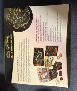 Pokemon Elite Trainer Box Sword & Shield Lost Origin English TCG - Image 2