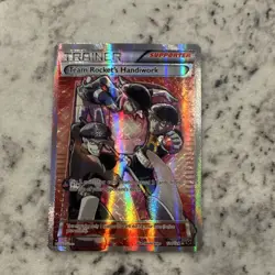 Pokemon TCG Team Rocket's Handiwork Full Art Ultra Rare Holo 124/124 Fates Coll… - Image 1