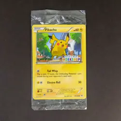 Pokemon TCG Pikachu Build-A-Bear Workshop Promo 20/108 SEALED - Image 1