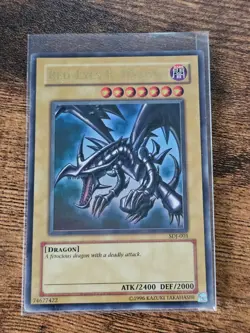 Red-Eyes Black Dragon SDJ-001 Ultra Rare (NM+) Yu-Gi-Oh! TCG Yugio - Image 1