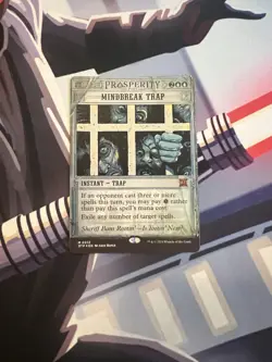 MTG: Mindbreak Trap (Foil) - Outlaws of Thunder Junction: Breaking News 12 - Image 1