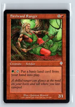 FIREBRAND RANGER - MTG Magic the Gathering Card - Invasion - Uncommon - Image 1