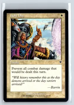 HOLY DAY - MTG Magic the Gathering Card - Invasion - Common - Image 1