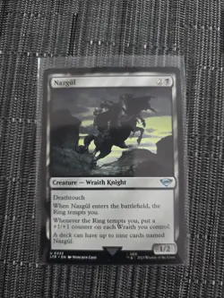 MTG Nazgul LTR NM U 332 Creature Wraith Knight Lord Of The Rings LOTR Magic - Image 1
