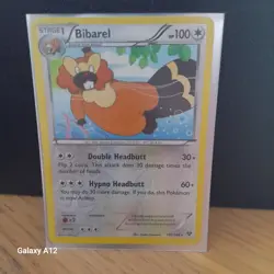 Pokemon Card Bibarel 107/146 XY Rare Reverse Holo - Image 1