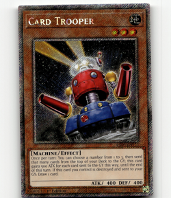 Yugioh Card Trooper (Platinum ScR) - Quarter Century Bonanza - Image 1