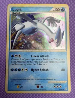 Lugia 15/95 Call of Legends Holo Pokemon Card Rare NM with swirl - Image 1