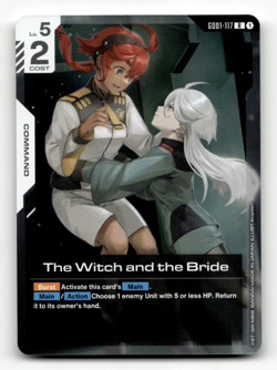 Gundam Card Game The Witch and the Bride GD01-117 - Newtype Rising - Image 1