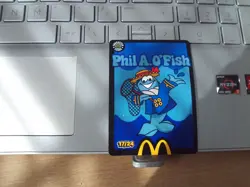 Phil A. O’Fish (17/24) McDonalds Cards 2026 UnRedeemed trading card - Image 1
