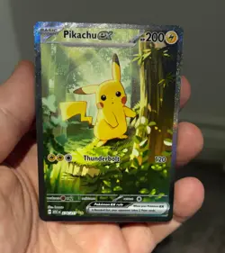 Pikachu ex - Ascended Heroes Special Illustration Rare Card 276/217 SIR NM/MINT - Image 1