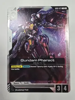 Gundam Pharact - Gundam Card Game #GD01-071 - GD01 - NM Foil Newtype Rising - Image 1