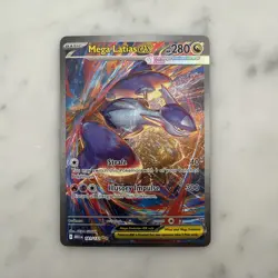 Pokemon TCG Mega Evolution Latias EX Special Illustration Rare Card 181/132 - Image 3