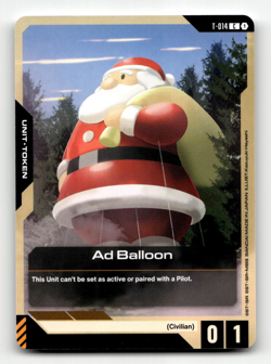 Gundam Card Game Ad Balloon (C) - Steel Requiem - Image 1