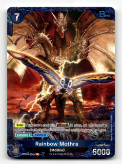 Godzilla Card Game Rainbow Mothra (P) - Booster Set 3: Resonance of Rivals - Image 1