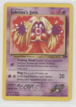 Sabrina's Jynx Pokemon Gym Challenge #57 2000 - Image 1