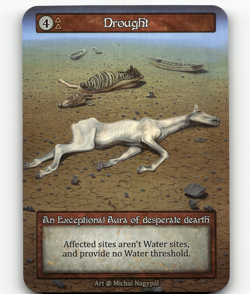 Sorcery: Contested Realm Drought - Beta - Exceptional - Image 1