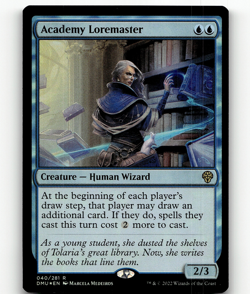FOIL - MTG Dominaria United - Academy Loremaster 40 - Image 1