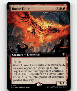 MTG Havoc Eater (Extended Art) - Commander: Murders at Karlov Manor - Image 1