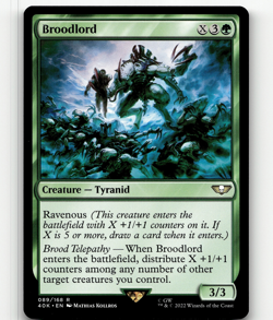 MTG Broodlord - Universes Beyond: Warhammer 40,000 - Image 1