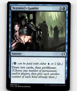 MTG - Tezzeret's Gambit - Commander 2019 - Image 1