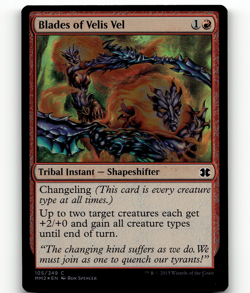 FOIL - MTG Blades of Velis Vel 105 - Modern Masters 2015 - Image 1