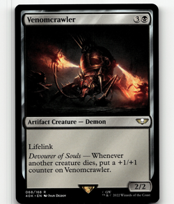 MTG Venomcrawler - Universes Beyond: Warhammer 40,000 - Image 1