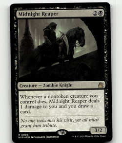 FOIL - MTG Midnight Reaper 86 - Ravnica Remastered - Image 1