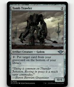 FOIL - MTG Tomb Trawler 250 - Outlaws of Thunder Junction - Image 1