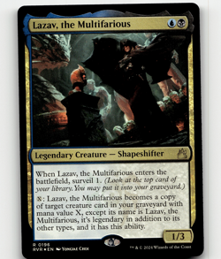 FOIL - MTG Lazav, the Multifarious 196 - Ravnica Remastered - Image 1