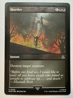 MTG Murder (Foil Etched) #208 - Universes Beyond: Assassin's Creed - Image 1