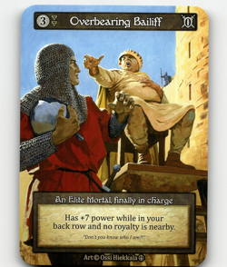 Sorcery: Contested Realm Overbearing Bailiff - Arthurian Legends - Image 1