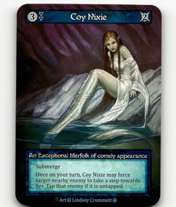 Sorcery: Contested Realm Coy Nixie - Arthurian Legends - Exceptional - Image 1