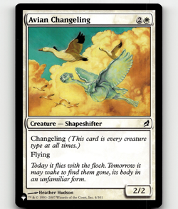 MTG Avian Changeling #4 - The List Reprints (Mystery Booster 2) - Image 1