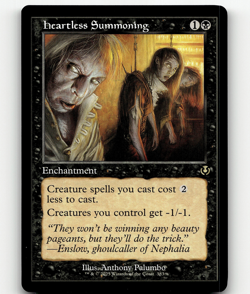 MTG Heartless Summoning (Retro Frame) #383 - Innistrad Remastered - Image 1